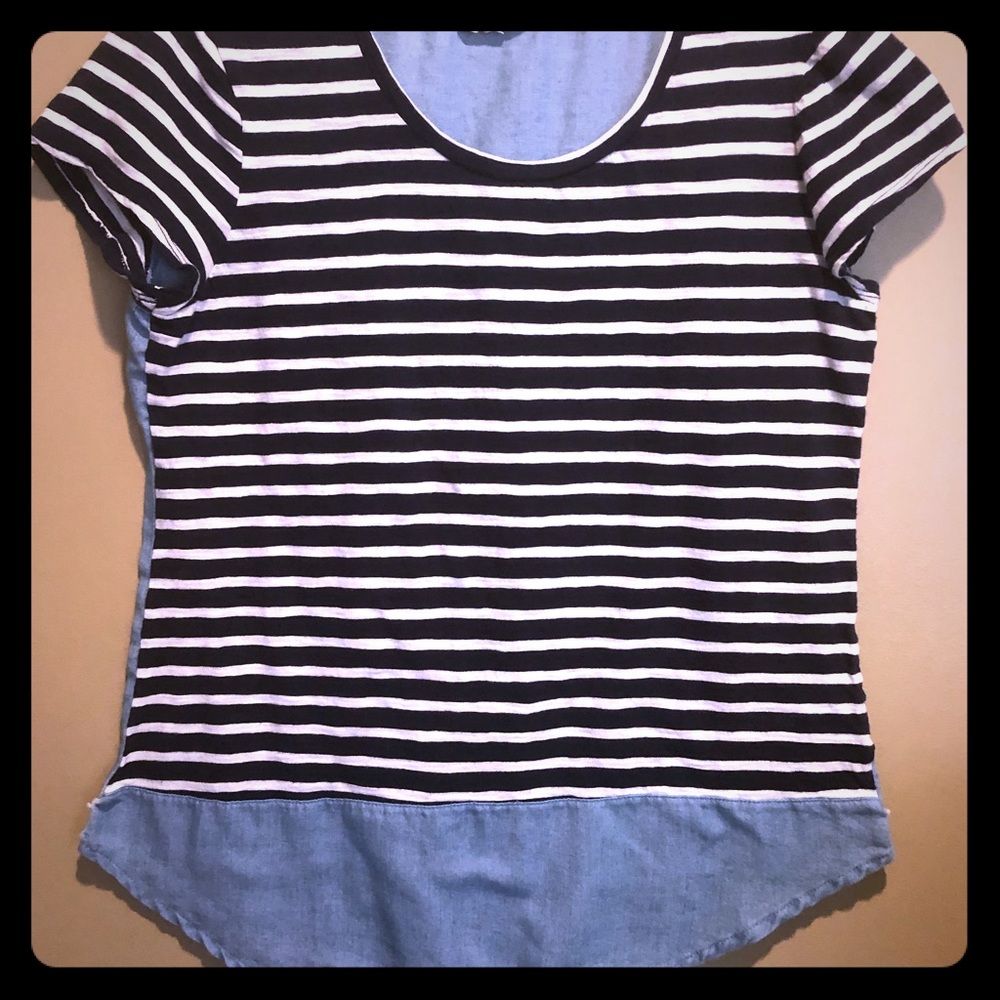 Maison Jules Striped Top
